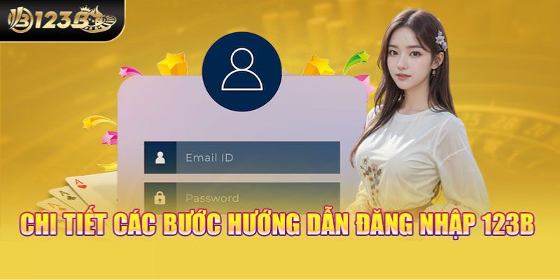 3 bước đăng nhập 123B nhanh chóng, đơn giản