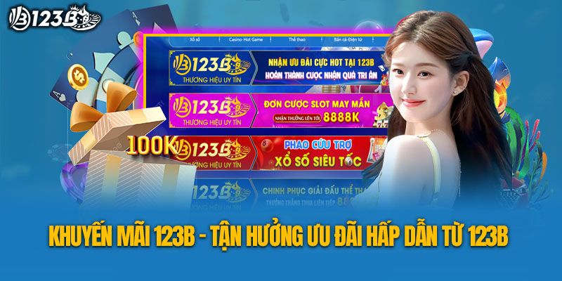 Tổng hợp khuyến mãi 123B hấp dẫn 2024